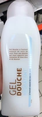 Gel douche hydratant à l'extrait de noix de coco