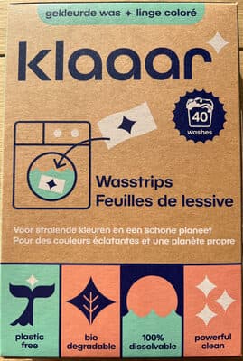 Biodegradable Laundry Washing Strips for Colored Clothing