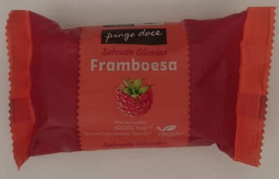 Sabonete glicerina framboesa