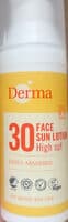 Face sun lotion 30 High spf