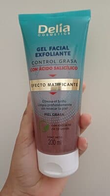 gel facial exfoliante