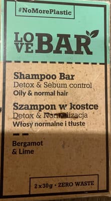 Shampoo Bar Detox & Sebum control