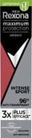 REXONA MEN Déodorant Homme Spray Anti-Transpirant Compressé Maximum Protection Intense Sport 100ml