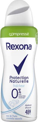 Rexona Déodorant Femme Spray Antibactérien Protection Naturelle Fraîcheur 48H 100ml