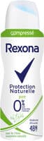 Rexona Déodorant Femme Spray Antibactérien Protection Naturelle Pure 48H 100ml
