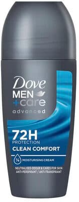 Dove Advanced Anti-Transpirant Deodorant Roller Clean Comfort 50 ml