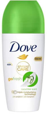 Dove Advanced Care Go Fresh Anti-Transpirant Deodorant Roller Cucumber 50 ml