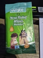 Nose Relief wipes
