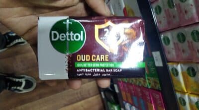 Dettol antibacterial soap oud care 165g