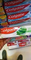 Colgate fluoride toothpaste w aloe Vera