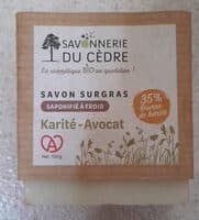 savon surgras karité- avocat