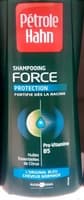 Shampooing force protection, l'original bleu