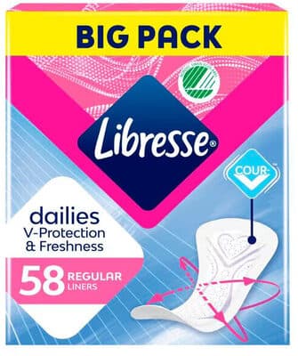 Libresse Dailies regular inlegkruisjes big pack