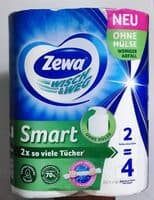 Zewa Wisch&Weg Smart - 2 Rollen ohne Hülse