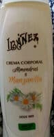 Crema corporal almendras y manzanilla