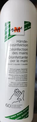 Désinfection des mains