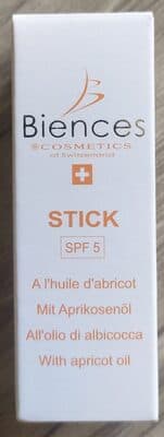 Stick à l'huile d'abricot