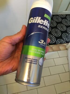 Mousse à raser Peau sensible