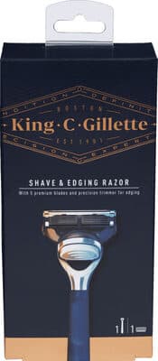 King C Gillette Barberhøvel Shave & Edging