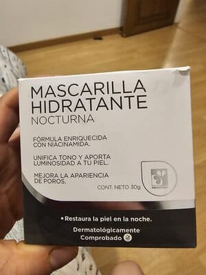 Mascarilla hidratante nocturna