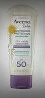 Continuous Protection Sensitive Skin Zinc Oxide Sunscreen SPF 50