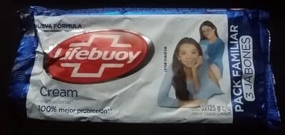 Cream Antibacterial Pack Familiar