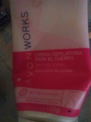Crema depilatoria para el cuerpo