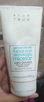 Gel exfoliante facial micelar