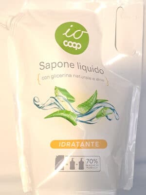 Ricarica sapone liquido con glicerina naturale e aloe