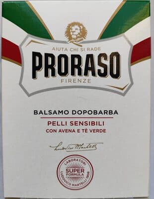 Balsamo dopobarba pelli sensibili