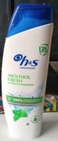 hys mentol fresh con efecto refrescante