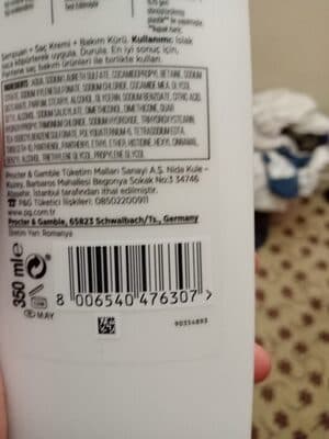 Pantene Doğal Sentez Güç ve Parlaklık 3'ü1 Arada Şampuan