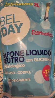 Sapone liquido neutro con glicerina