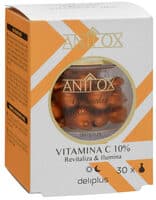 Cápsulas vitamina C 10% Antiox