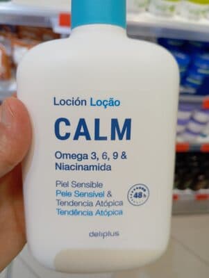 Loción corporal calm