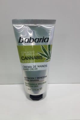 Crema Manos Cannabis Babaria