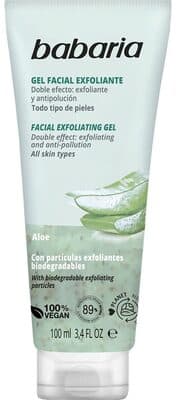 Gel facial exfoliante aloe vera