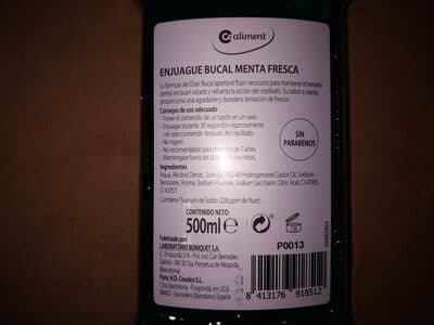 enjuague bucal