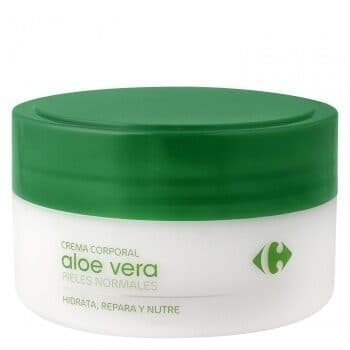 Crema corporal aloe vera pieles normales