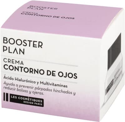 Crema para contorno de ojos booster plan