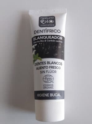 Natura bio cosmetics dentífrico blanqueador