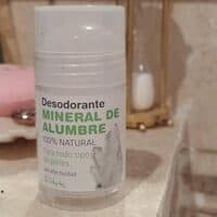 Desodorante mineral de alumbre