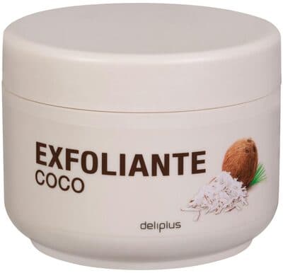 Exfoliante corporal con partículas de coco