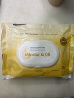 Toallitas desmaquillantes Micelar & Oil