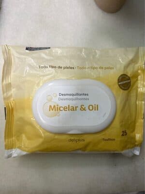 Toallitas desmaquillantes Micelar & Oil