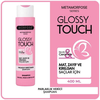 Morfose Metamorfose Glossy Touch Parlaklık Verici Bakım Şampuan 400 ml