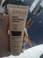 Sinoz Vücut Beyazlatıcı Kararma Karşıtı Krem 100 ml