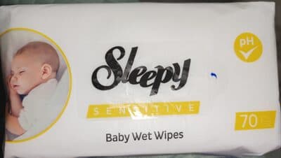 Sleepy Sensitive 70'li Islak Bebek Havlusu
