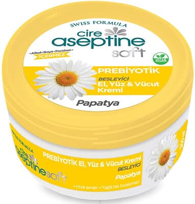 Cire Aseptine Soft Papatya Özlü Besleyici Prebiyotikli Krem 300 ml