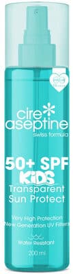 Cire Aseptine 50+SPF Şeffaf Çocuk Güneş Koruyucu Sprey 200 ml